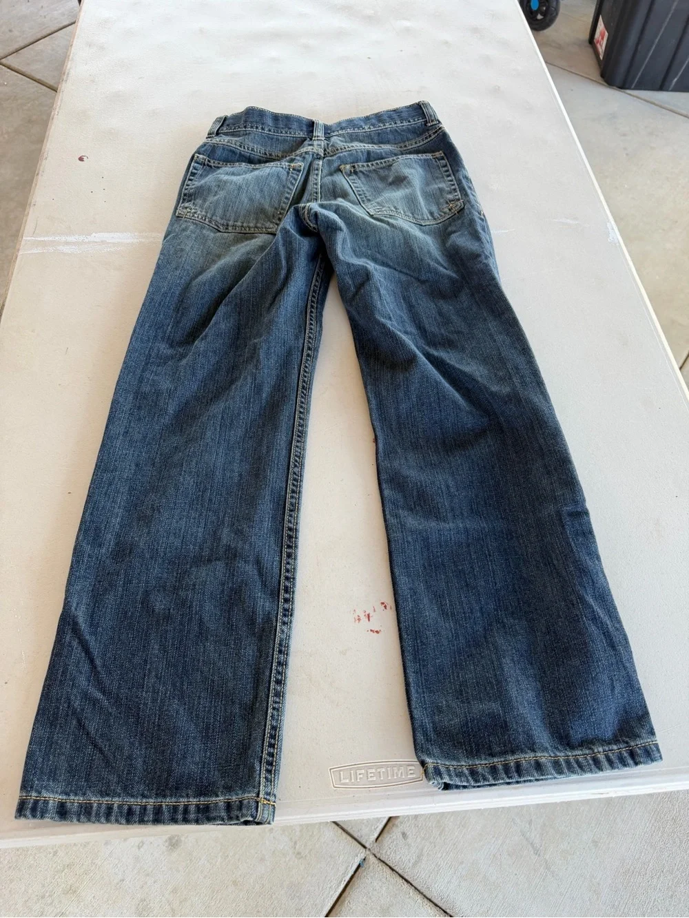 Gymboree Boys Classic Relaxed Blue Denim Jeans With Adjustable Waist
